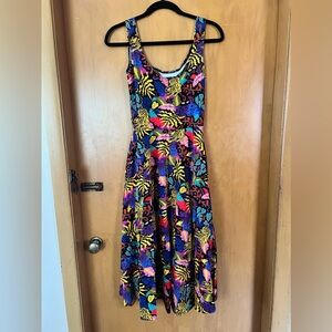 Nooworks Tropi Trip Vacation Dress Medium NWOT